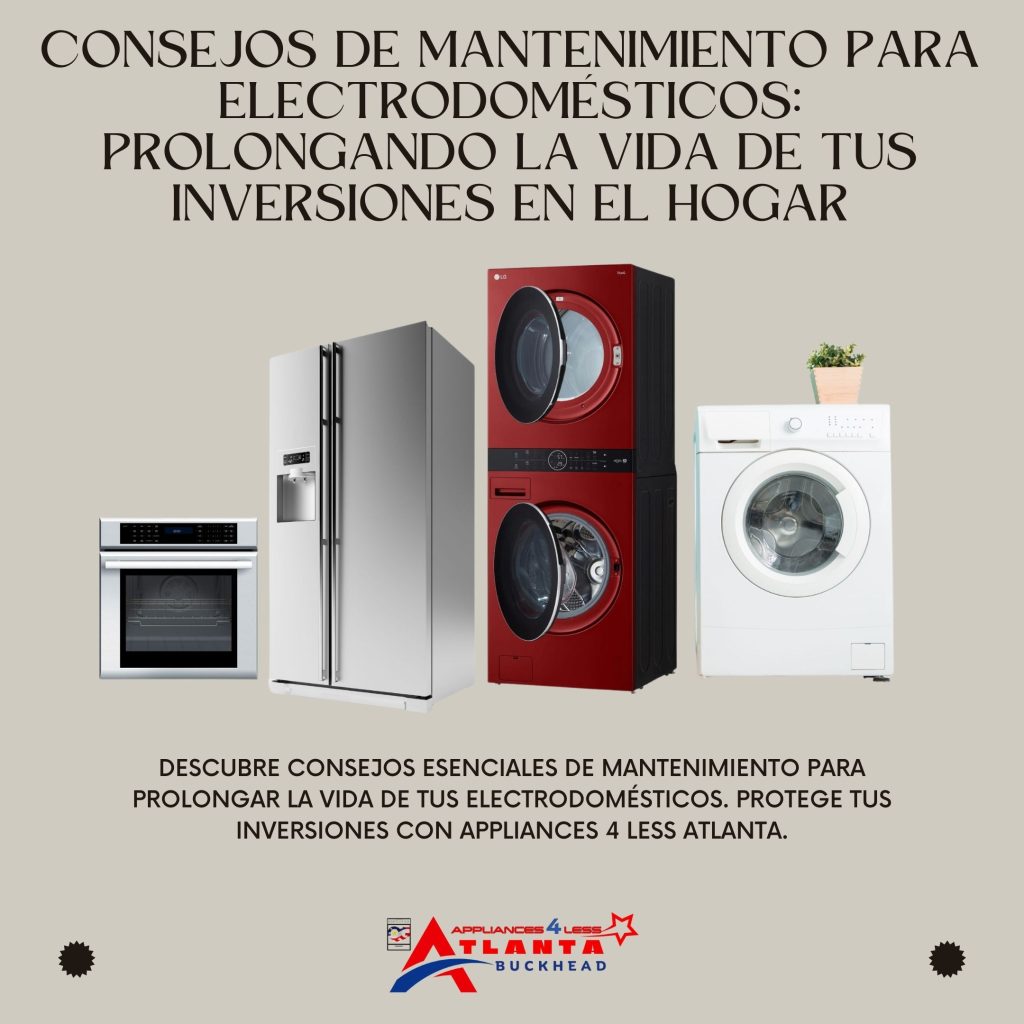 Extiende la vida útil de tus electrodomésticos A4L Appliances 4