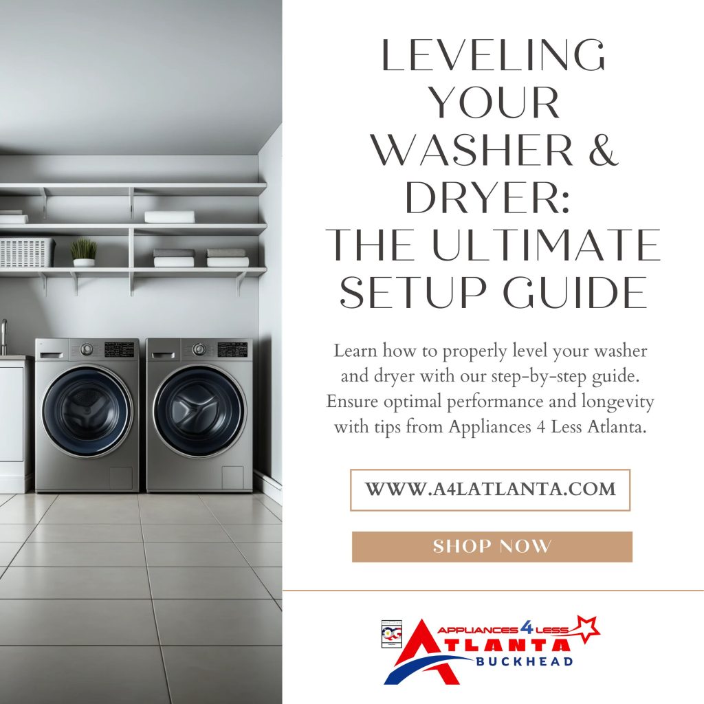 Master Washer & Dryer Setup with Our Guide A4L Appliances 4 Less